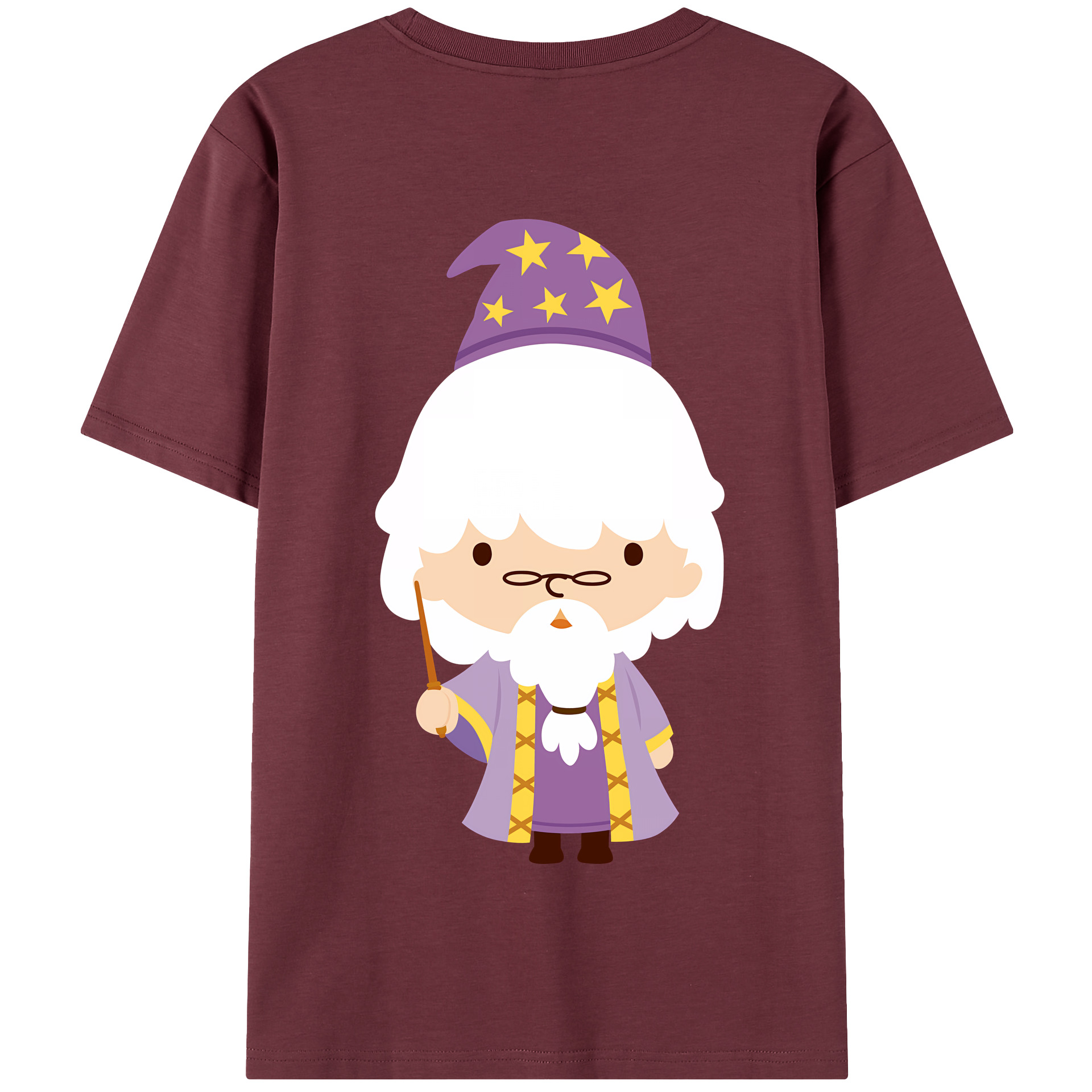 （画像用） Harry Potter ハリー・ポッターシリーズ 綿100％半袖Tシャツ（背面プリント）